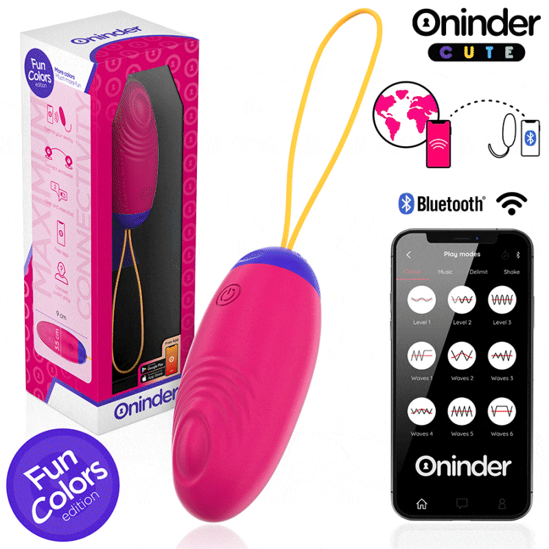 Love Pleasure Vibro-Wave Tapping Silicone Eggfree Worldwide App | Niks.fi verkkokauppa