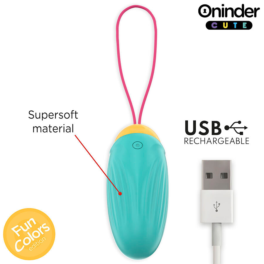 Love Pleasure Vibro-Rotating Silicone Gem Eggfree Worldwide App | Niks.fi verkkokauppa