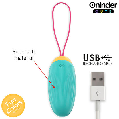 Love Pleasure Vibro-Rotating Silicone Gem Eggfree Worldwide App | Niks.fi verkkokauppa