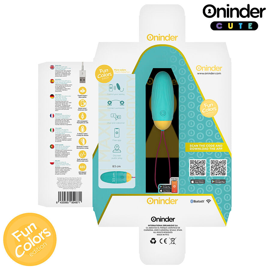 Love Pleasure Vibro-Rotating Silicone Gem Eggfree Worldwide App | Niks.fi verkkokauppa