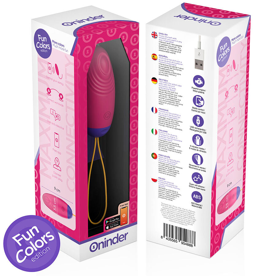 Love Pleasure Vibro-Wave Tapping Silicone Eggfree Worldwide App | Niks.fi verkkokauppa