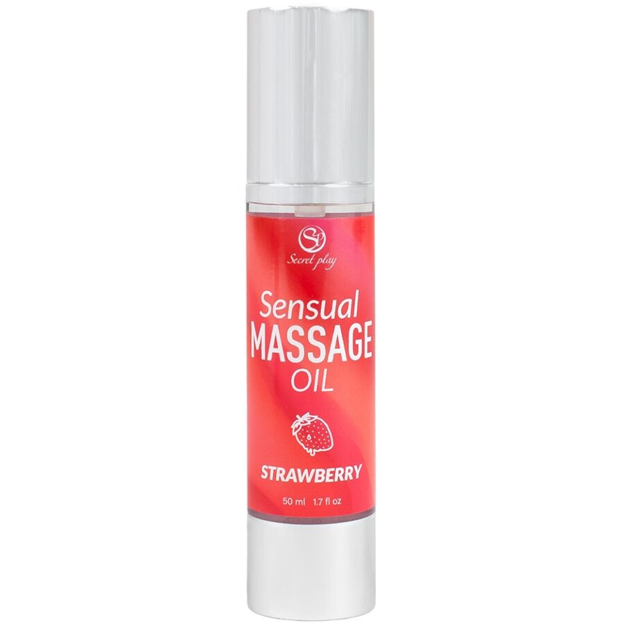Secretplaystrawberry Massage Oil | Niks.fi verkkokauppa