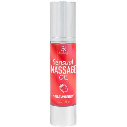 Secretplaystrawberry Massage Oil | Niks.fi verkkokauppa