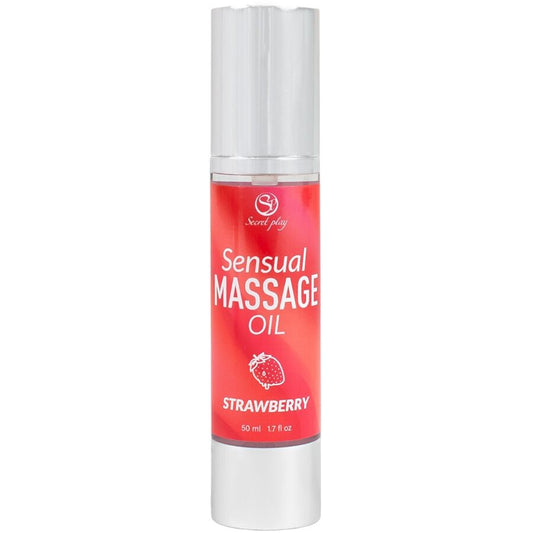 Secretplaystrawberry Massage Oil | Niks.fi verkkokauppa