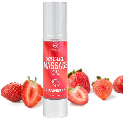 Secretplaystrawberry Massage Oil | Niks.fi verkkokauppa