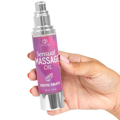Secretplayexotic Fruits Massage Oil | Niks.fi verkkokauppa