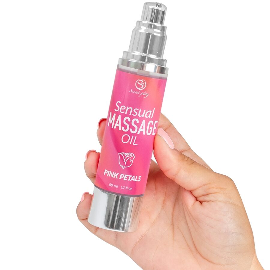 Secretplaypink Petals Massage Oil | Niks.fi verkkokauppa