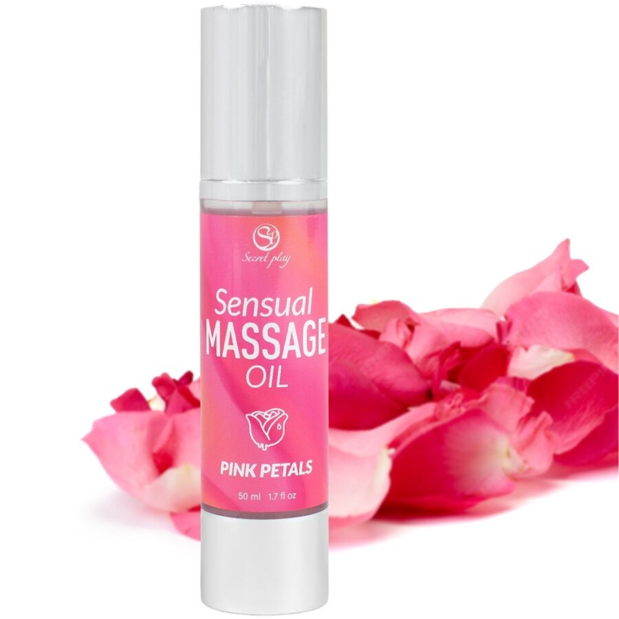 Secretplaypink Petals Massage Oil | Niks.fi verkkokauppa