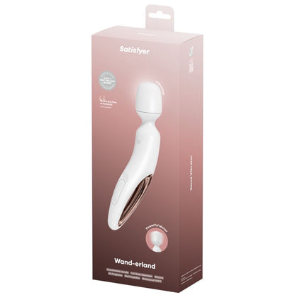 Satisfyer Wand Erland sauvahieroja - valkoinen