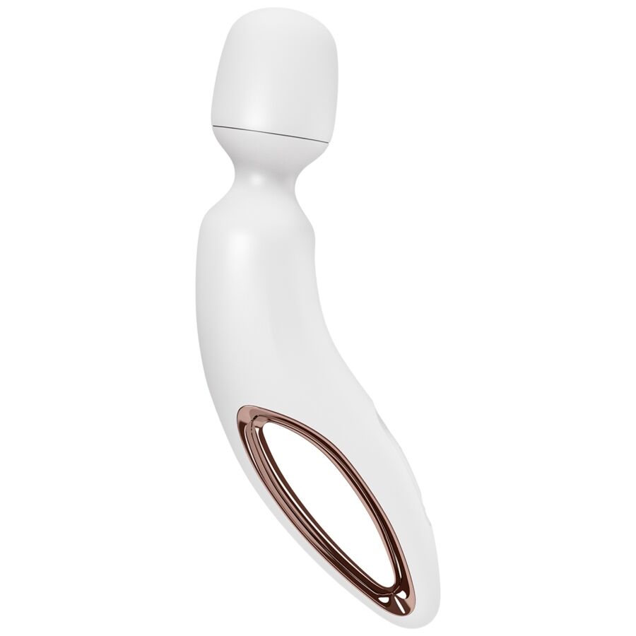 Satisfyer Wand Erland sauvahieroja - valkoinen