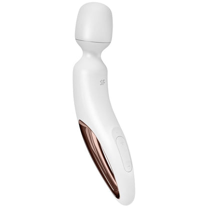 Satisfyer Wand Erland sauvahieroja - valkoinen