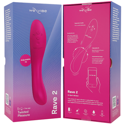 Rave 2 G-Spot Vibrator Pink | Niks.fi verkkokauppa