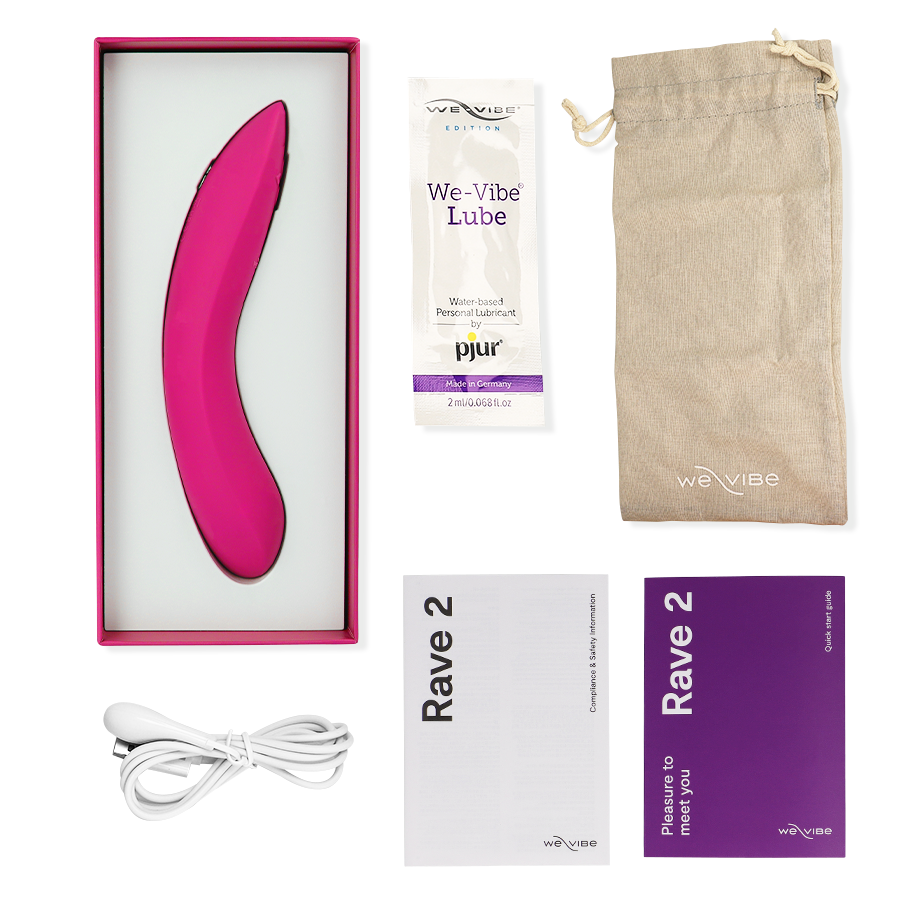 Rave 2 G-Spot Vibrator Pink | Niks.fi verkkokauppa