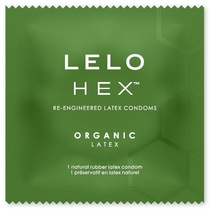 Hex Organic Condom Box 12 Units | Niks.fi verkkokauppa