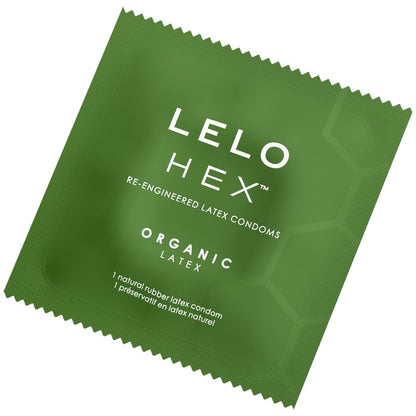 Hex Organic Condom Box 12 Units | Niks.fi verkkokauppa