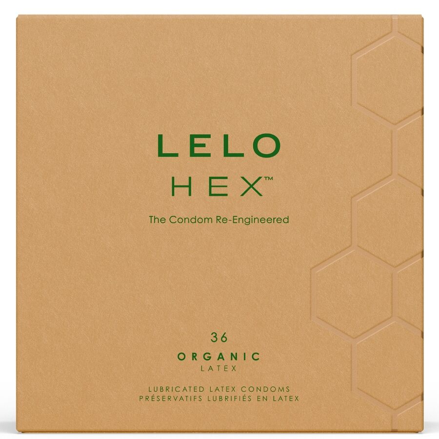 Hex Organic Condom Box 36 Units | Niks.fi verkkokauppa