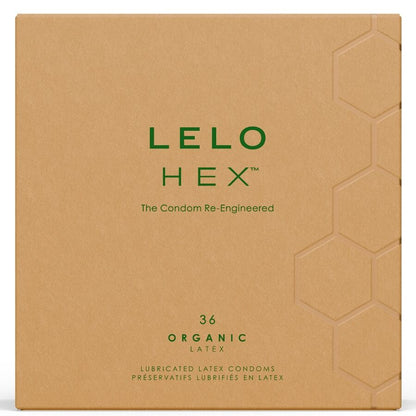 Hex Organic Condom Box 36 Units | Niks.fi verkkokauppa