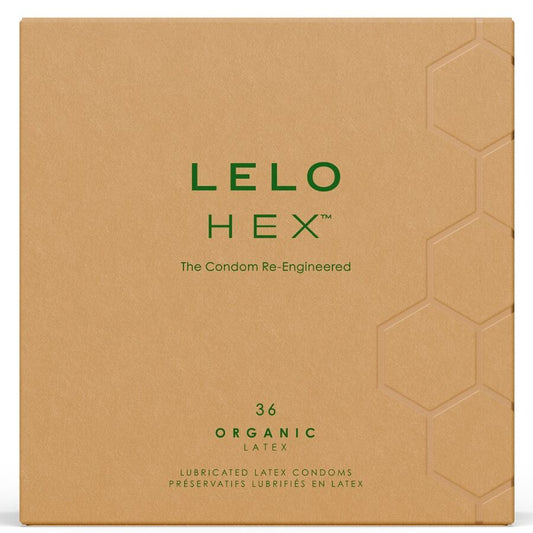 Hex Organic Condom Box 36 Units | Niks.fi verkkokauppa
