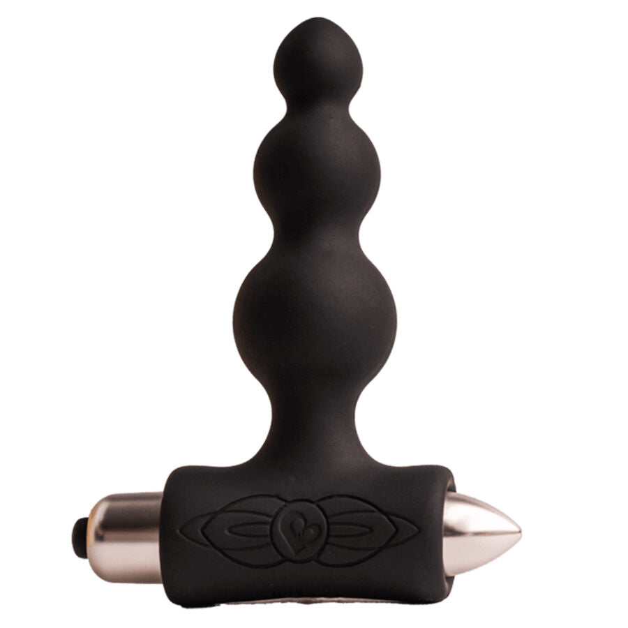 Rocksoffpetite Sensations Bubbles Anal Plug Vibrator Black | Niks.fi verkkokauppa