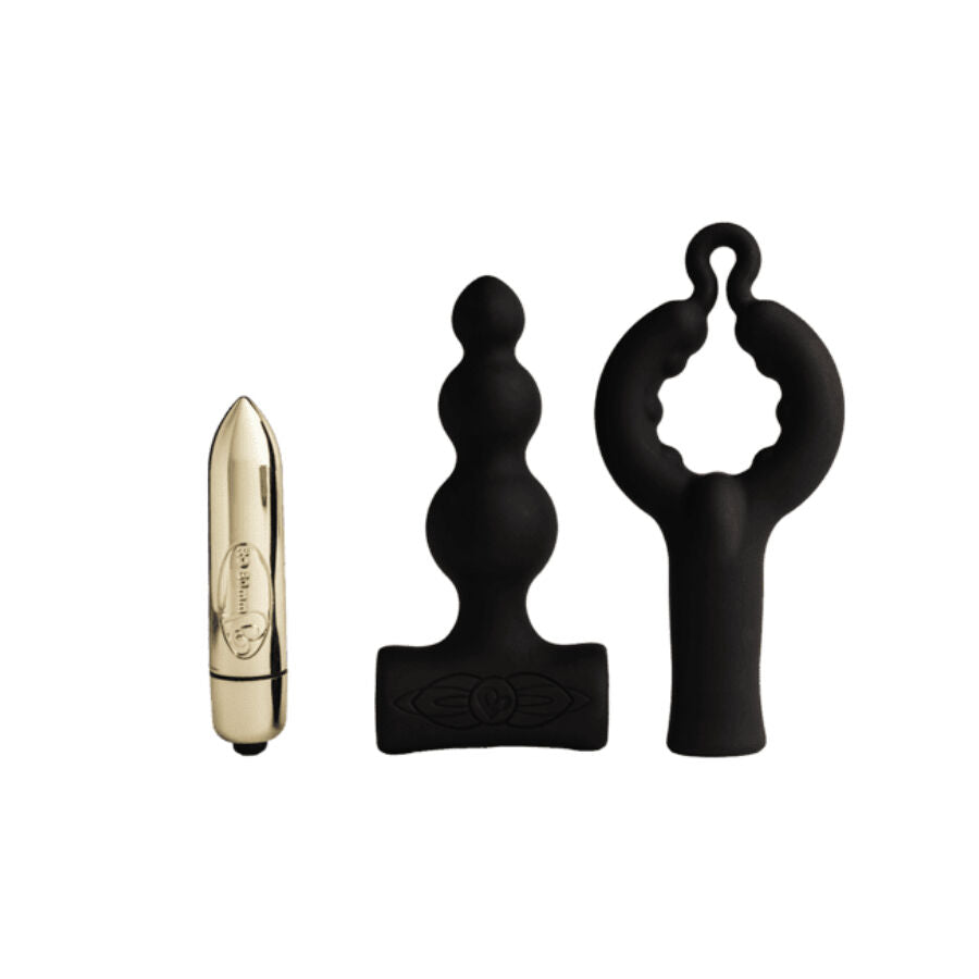 Rocksoffpetite Sensations Bubbles Anal Plug Vibrator Black | Niks.fi verkkokauppa