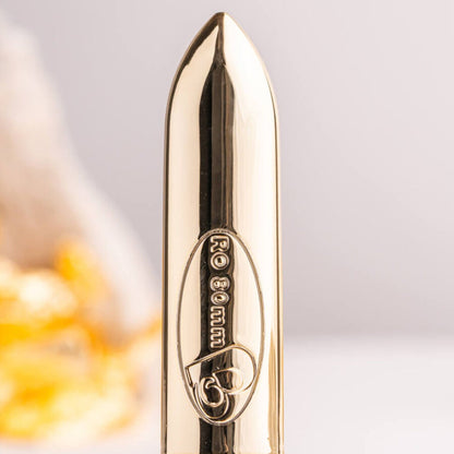 Rocksoffro-80 Champagne Golden Vibrating Bullet | Niks.fi verkkokauppa