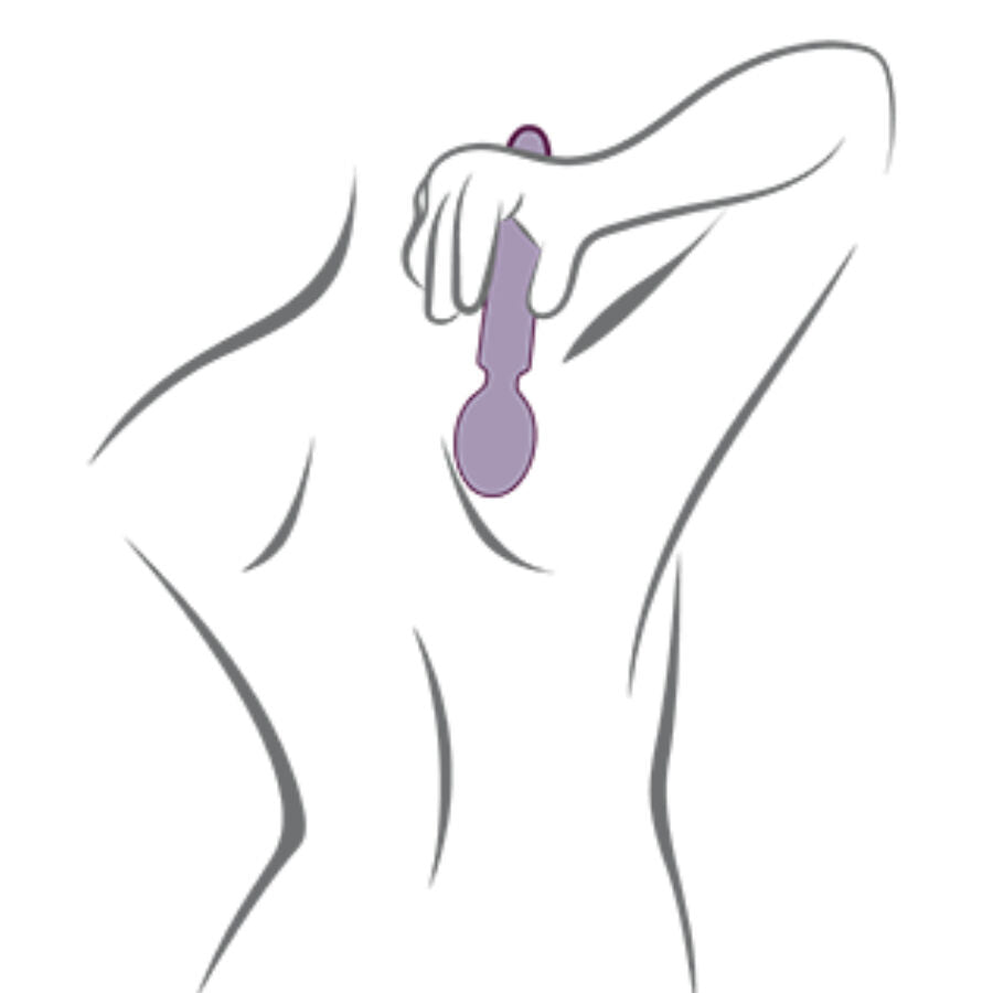 Rocksofforiel Flexible Wand Vibrator Fuchsia | Niks.fi verkkokauppa