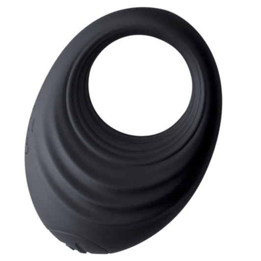 Spire Black Vibrating Penis Ring | Niks.fi verkkokauppa