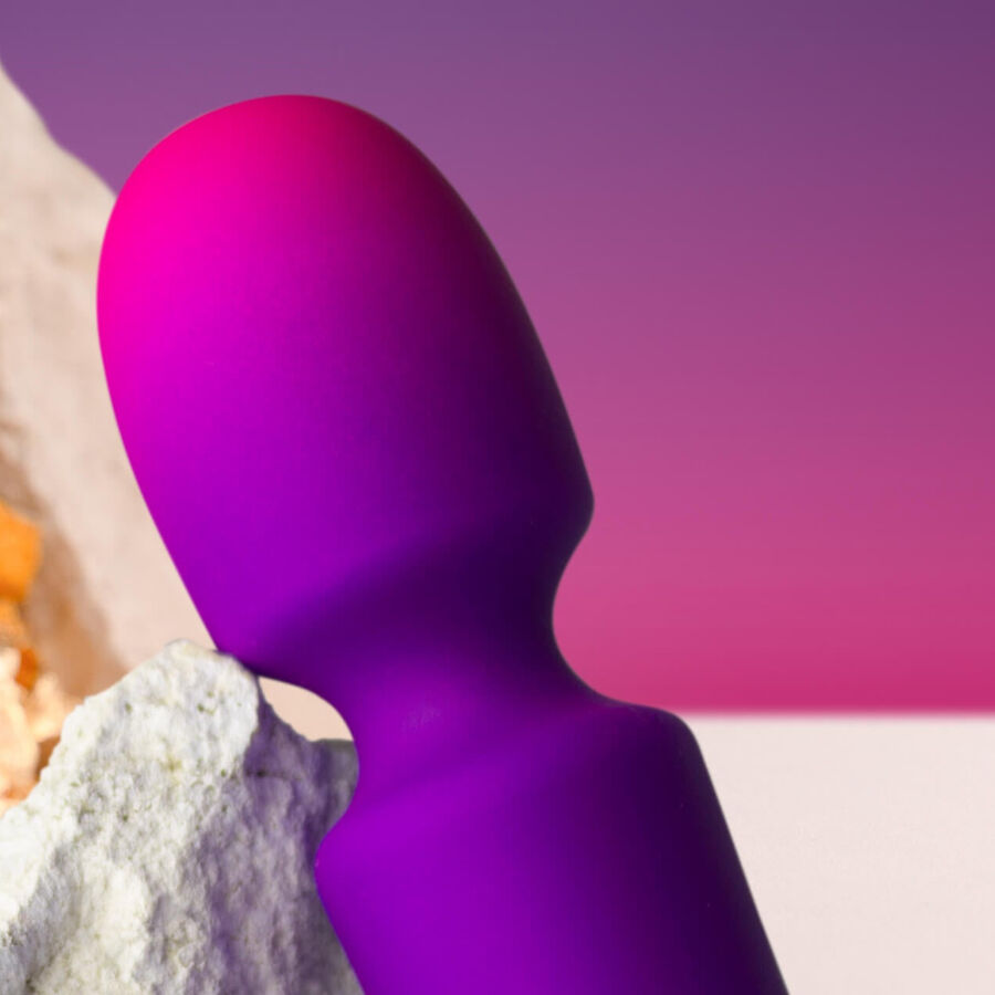 Rocksoffglogirl Vibrator Wand Mini Purple | Niks.fi verkkokauppa