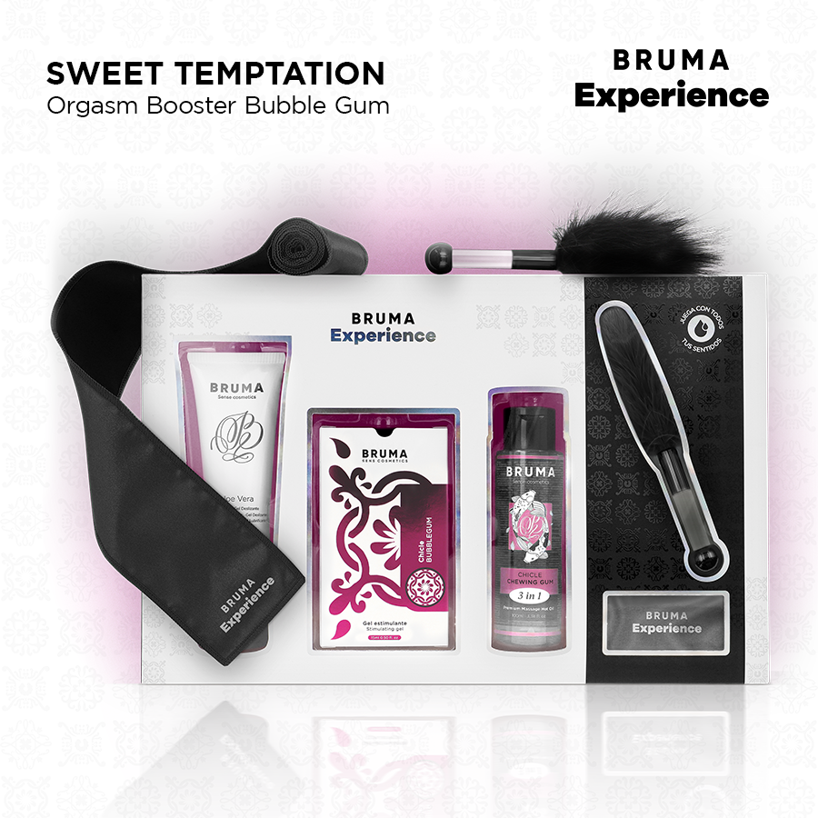 Xperiencesweet Gum Temptation Kit With Orgasm Enhancer | Niks.fi verkkokauppa