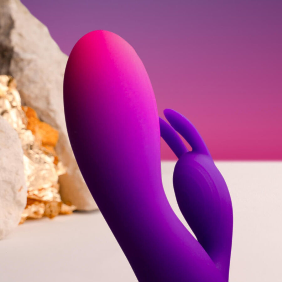 Rocksoffglogirl Purple Rabbit Vibrator | Niks.fi verkkokauppa