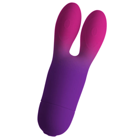 Rocksoffglo-Girl Bunny Purple Flexible Vibrator | Niks.fi verkkokauppa