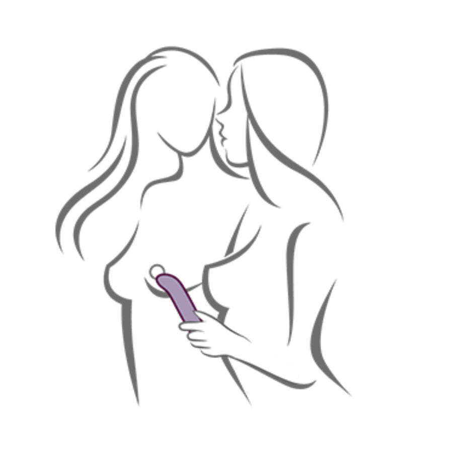Rocksoffchaiamo G Vibrator G-Spot Purple | Niks.fi verkkokauppa