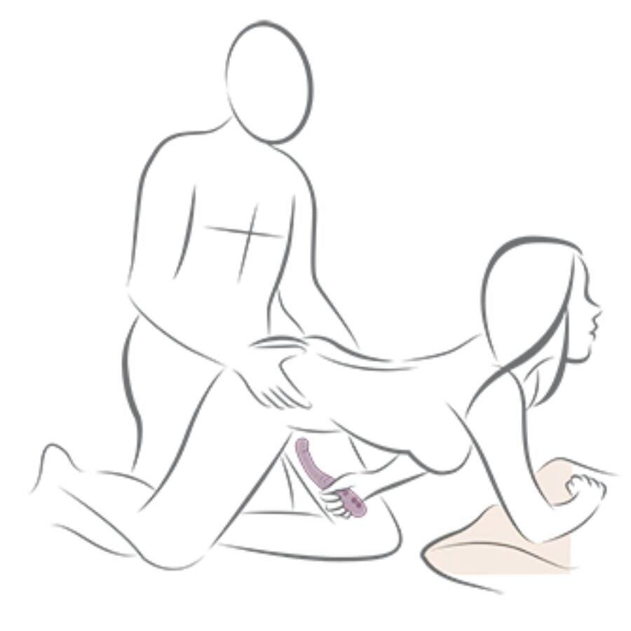 Gemini Dual Vibrator G-Spot Clitoris Stimulator Purple | Niks.fi verkkokauppa