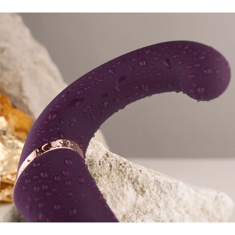 Gemini Dual Vibrator G-Spot Clitoris Stimulator Purple | Niks.fi verkkokauppa