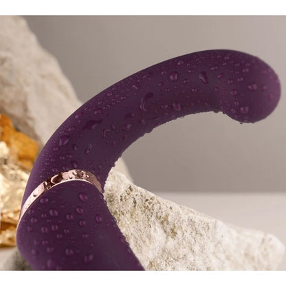Gemini Dual Vibrator G-Spot Clitoris Stimulator Purple | Niks.fi verkkokauppa