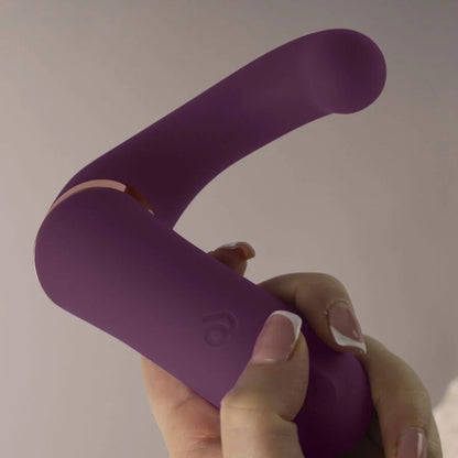 Gemini Dual Vibrator G-Spot Clitoris Stimulator Purple | Niks.fi verkkokauppa