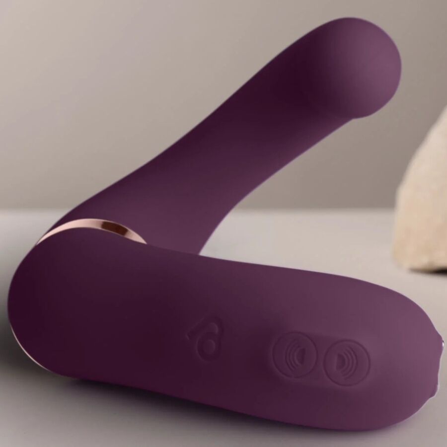Gemini Dual Vibrator G-Spot Clitoris Stimulator Purple | Niks.fi verkkokauppa