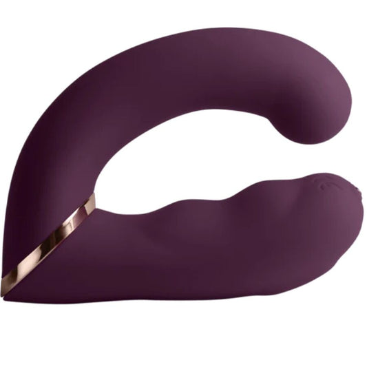 Gemini Dual Vibrator G-Spot Clitoris Stimulator Purple | Niks.fi verkkokauppa