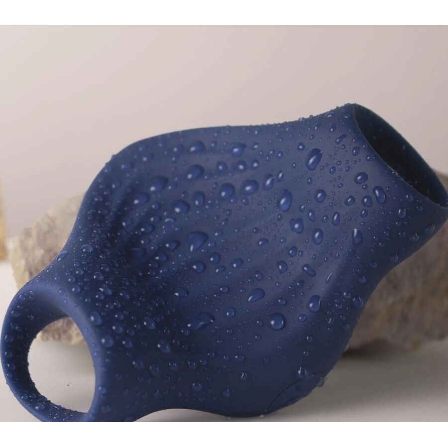 Rocksoffpalm Blue Flexible Vibrator Masturbator | Niks.fi verkkokauppa