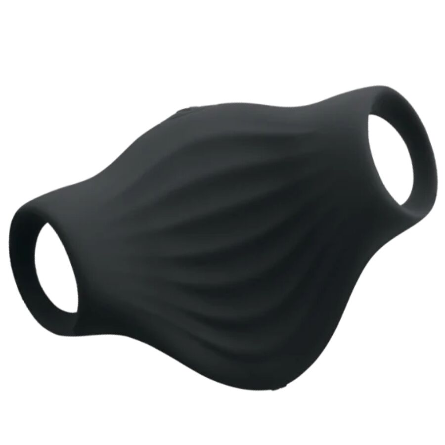 Rocksoffpalm Black Flexible Vibrator Masturbator | Niks.fi verkkokauppa