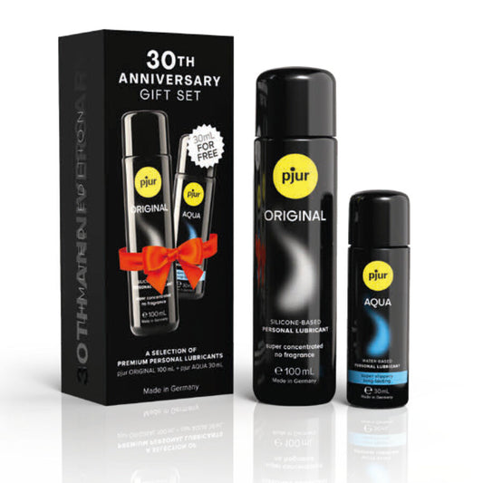 Set 30Th Anniversary Pjur Original 100 Ml + Pjur Aqua 30 Ml As A Gift | Niks.fi verkkokauppa