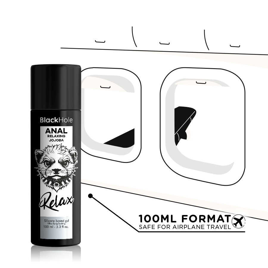 Black Hole silikoniliukuvoide - Seksilelut - Niks.fi
