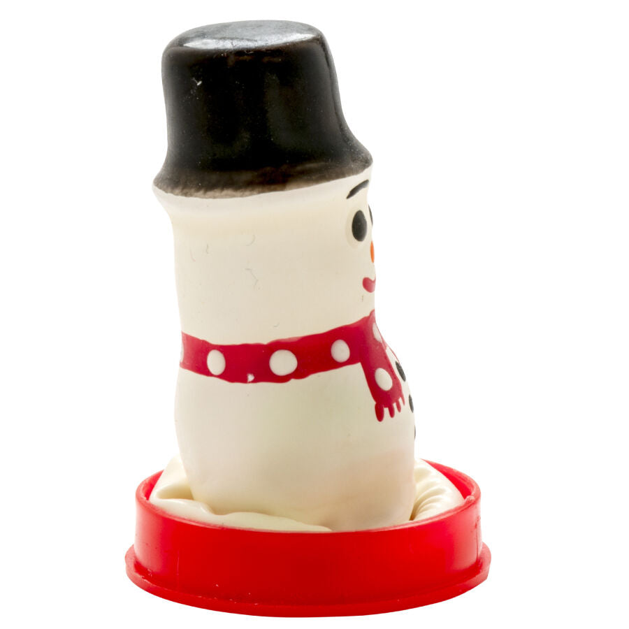 Handpainted Novelty Condoms Snowman | Niks.fi verkkokauppa