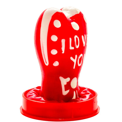 Handpainted Novelty Condoms Hearti Love You Model 1 | Niks.fi verkkokauppa