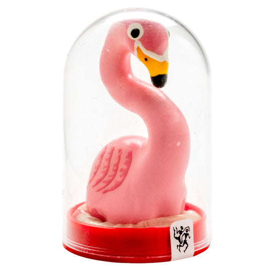 Handpainted Novelty Condoms Flamingo Pink | Niks.fi verkkokauppa