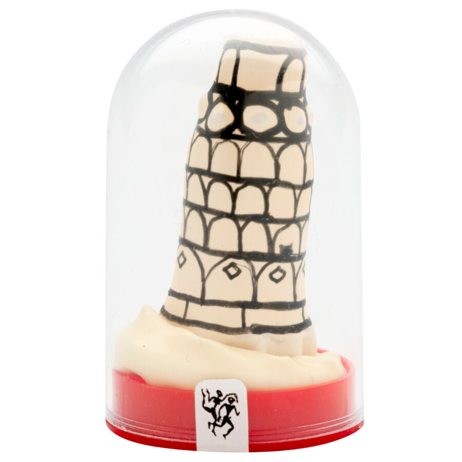 Handpainted Novelty Condoms Pisa Tower | Niks.fi verkkokauppa