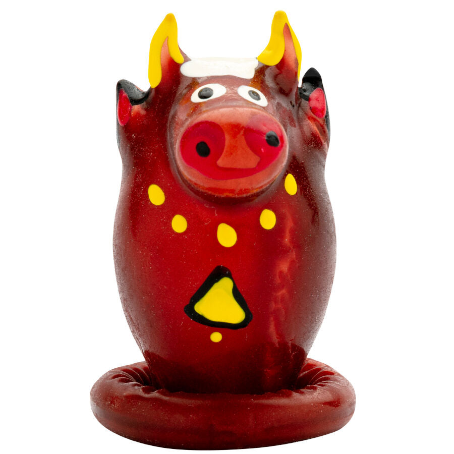Handpainted Novelty Condoms Bull Model 1 | Niks.fi verkkokauppa
