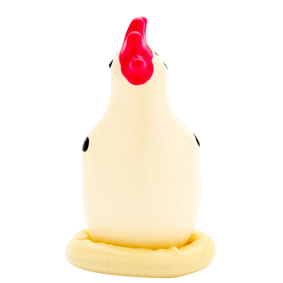 Handpainted Novelty Condoms Cocky Rooster | Niks.fi verkkokauppa
