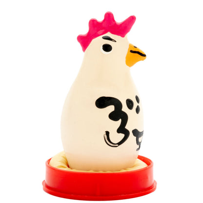Handpainted Novelty Condoms Cocky Rooster | Niks.fi verkkokauppa