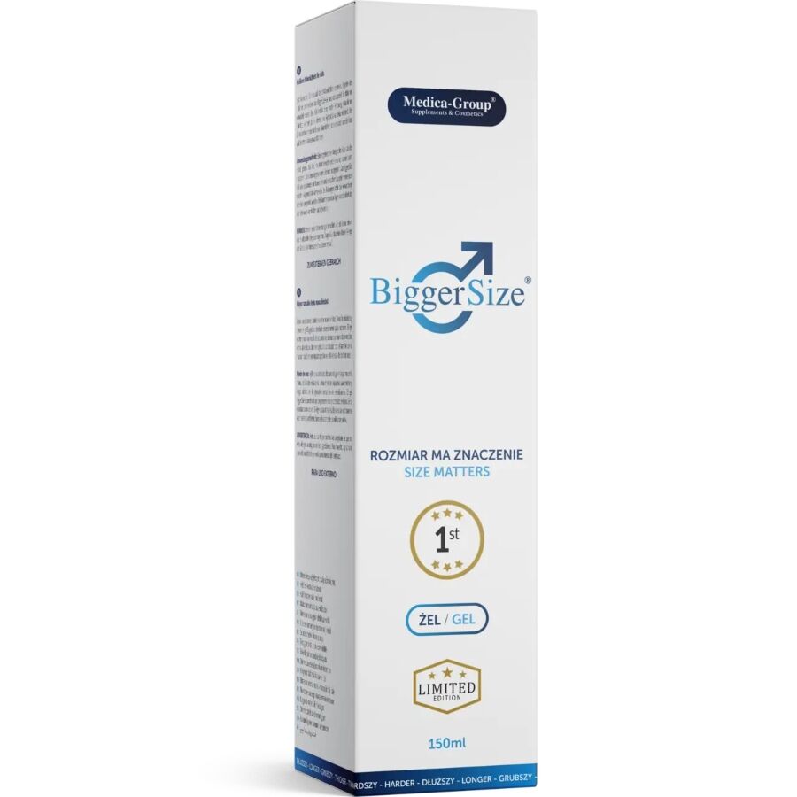 Medica Group Bigger Size intiimigeeli miehille - 150 ml